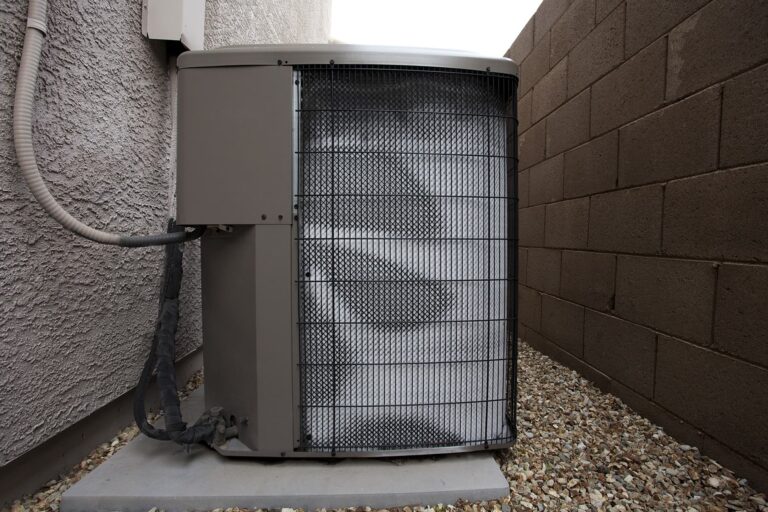A well-maintained heat pump unit in Las Vegas
